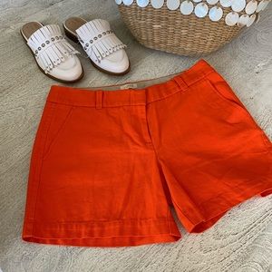 J Crew Orange Shorts - Like New 🍊